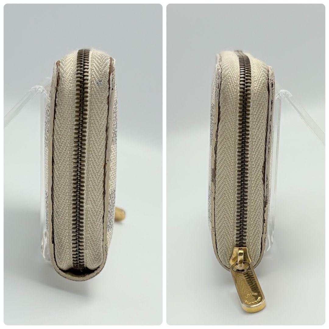 ルイヴィトン ダミエ アズール ジッピーパース コンパクトウォレット