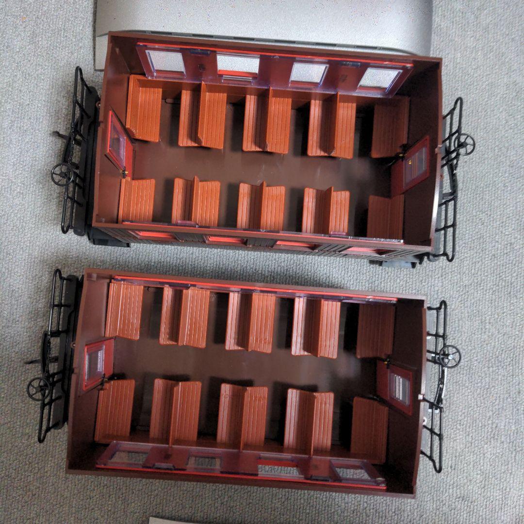 LGB鉄道模型　客車2両セット