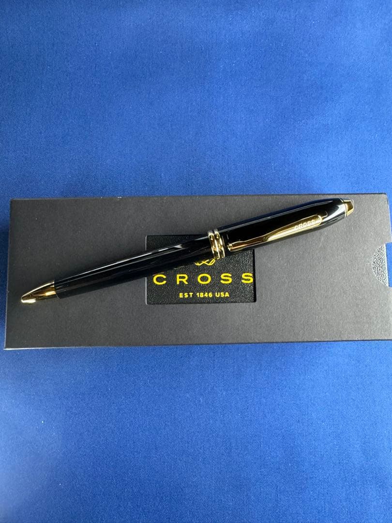 cross タウンゼント クラシック ブラックラッカー ボールペン