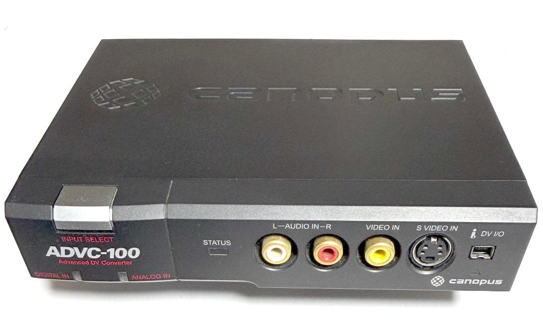 Canopus ADVC-100 DVコンバータ アナログ変換 箱あり付属品完備