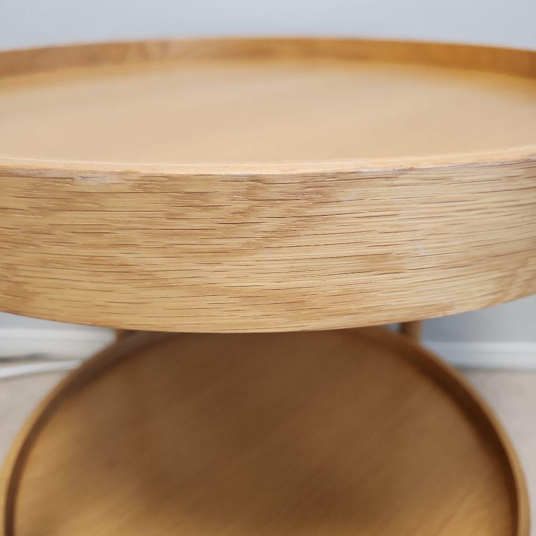 サイドテーブル 北欧風 オーク 花台