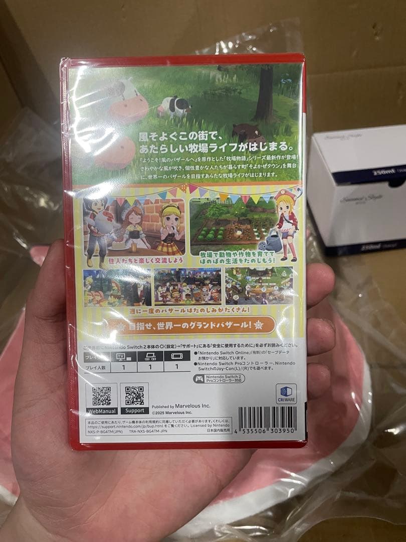 牧場物語 Let's! 風のグランドバザール -Switch 特典セット