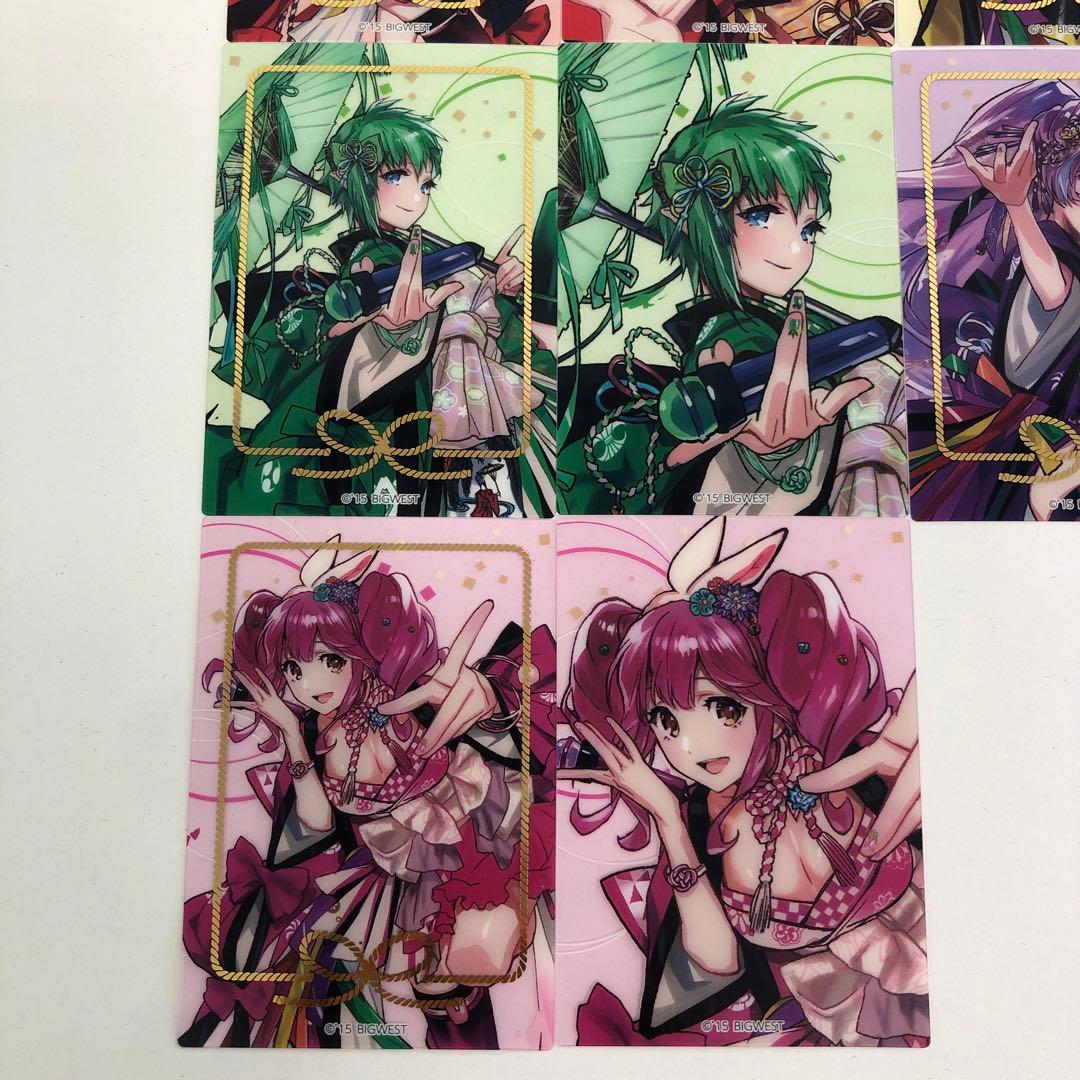 ❶①マクフェス 歌舞伎町オンステージ！ クリアカード 全14種 フルコンプ