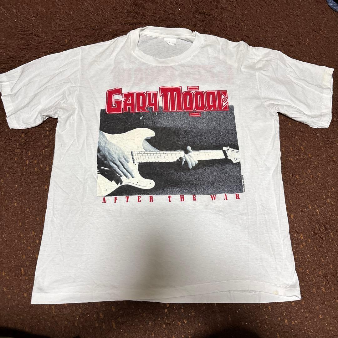 ミュージシャン GARY MOORE after the war tour Tshirt L
