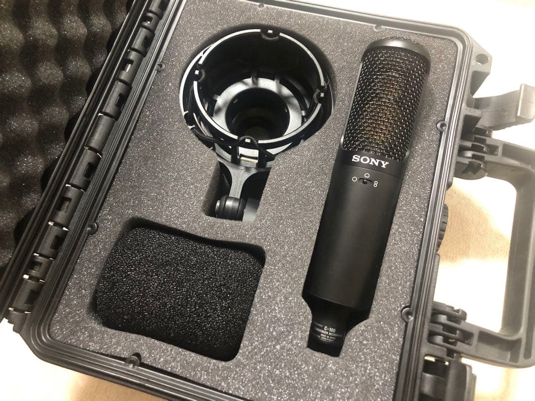 C100 SONY コンデンサーマイク セット C-100 ソニー マイク