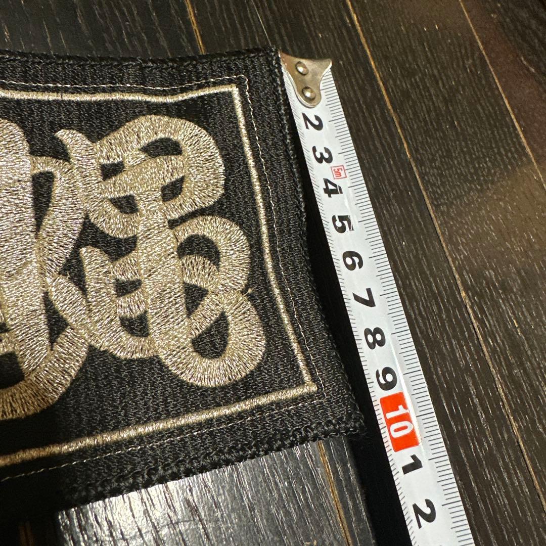 ヴィーゴル様　横浜銀蝿　直筆サイン入り　特大　エンブレム　刺繍当時品　おまけ付き