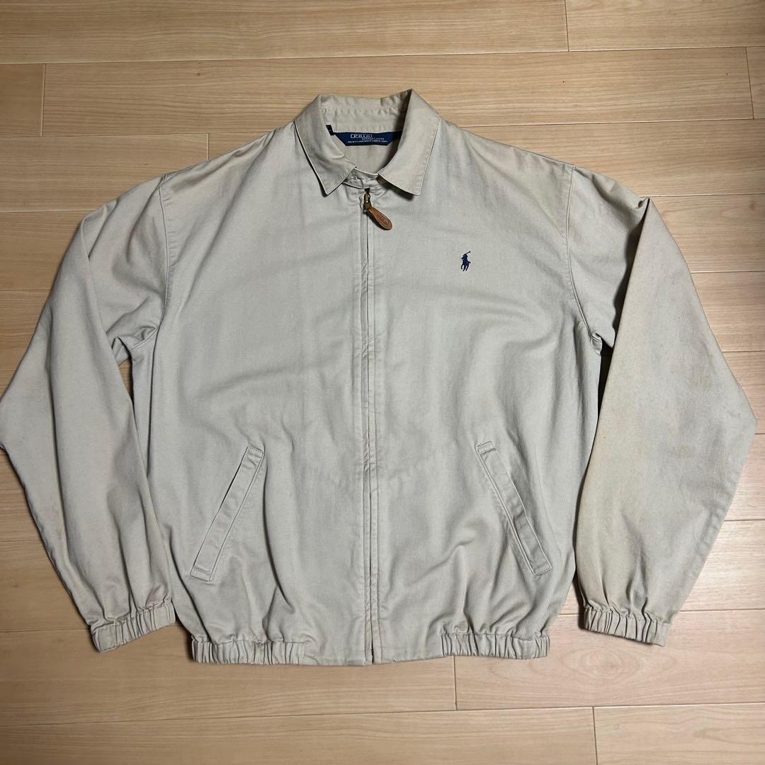 【USA製三角タグ】Ralph Lauren スイングトップ ベージュ