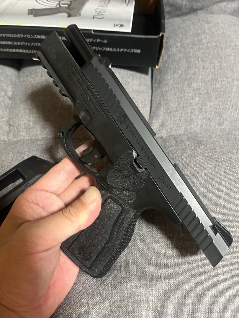 Carbon8 STEYR L9A2 CO2ブローバックガスガン 未使用品