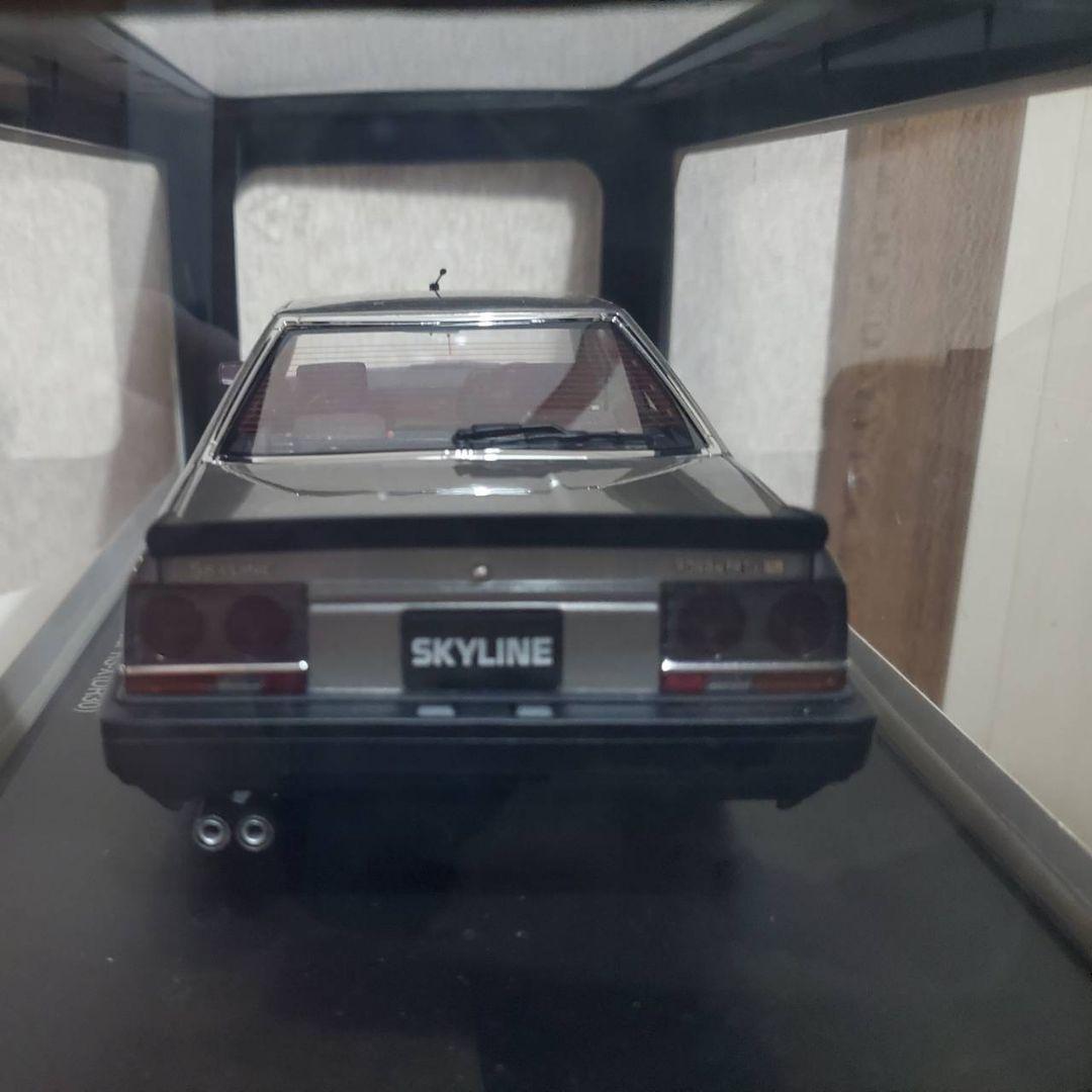 激レア　オートアート スカイライン RS－Xターボ 鉄仮面　ガンメタ 1/18