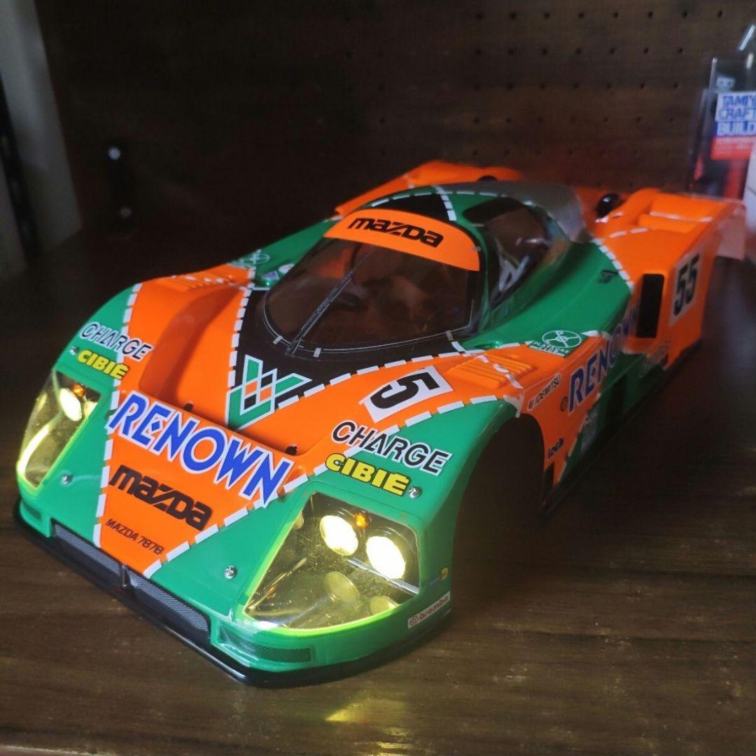 タミヤ　ラジコン　マツダ　787b