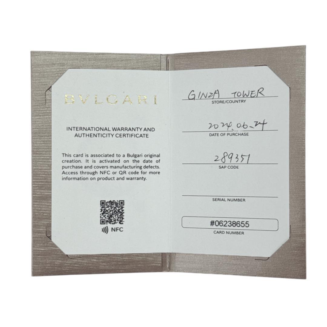 BVLGARI 三つ折り財布 コンパクトウォレット 289351 カルングスキン