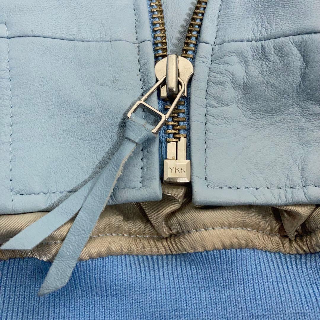 【Kaneee KEIJU着用】AVIREX レザージャケット 羊革 ラッパー.