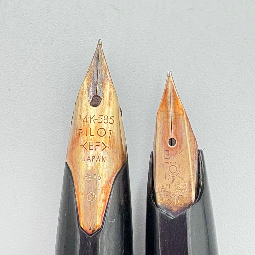 パイロット プラチナ 万年筆 ペン先14金 18金 まとめ0522-S6150s