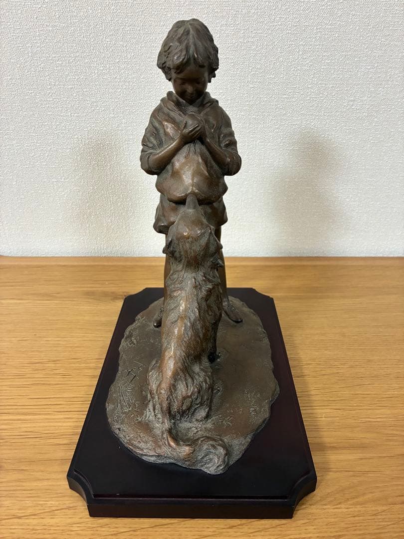 001大道寺光弘 「フレンド」ブロンズ像 173/1000限定