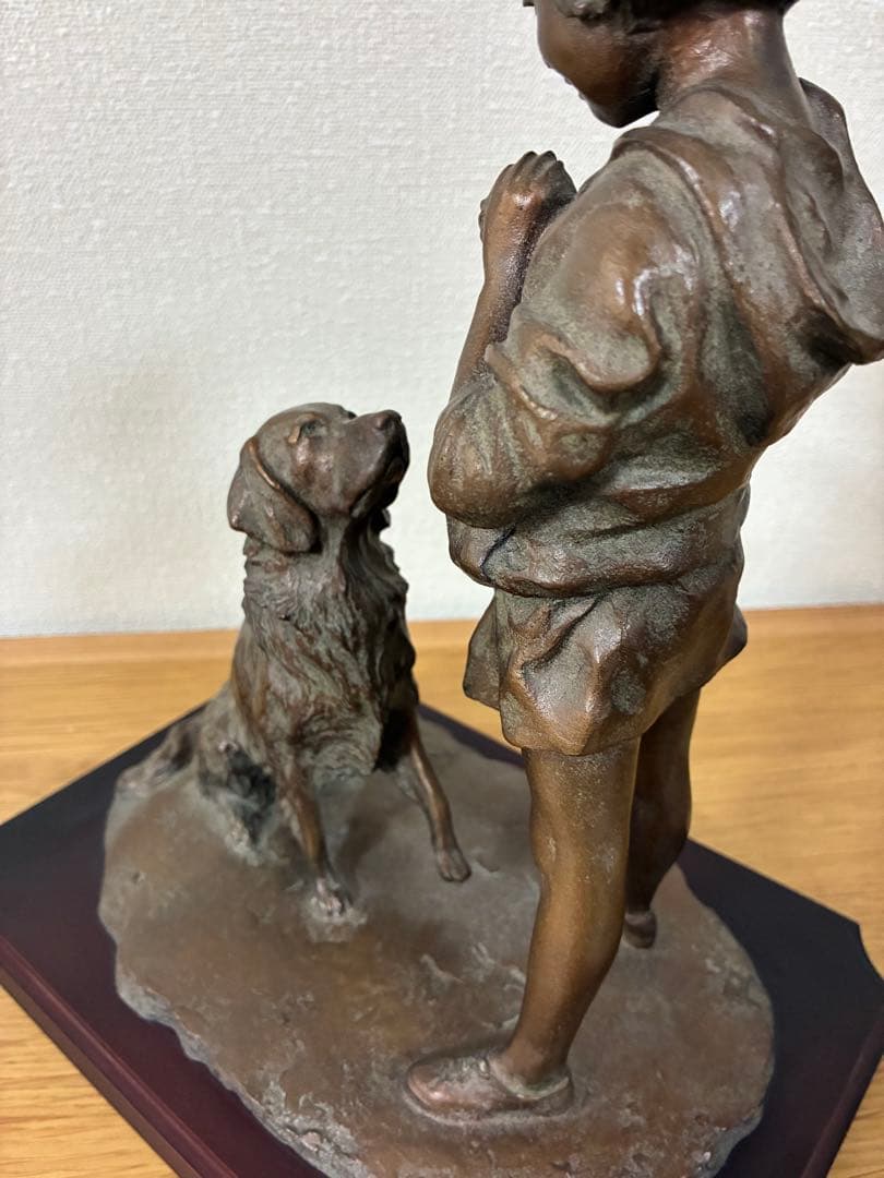 001大道寺光弘 「フレンド」ブロンズ像 173/1000限定