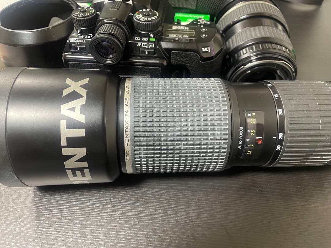 PENTAX 645N 一眼レフカメラ FA645 150-300mmレンズ付き