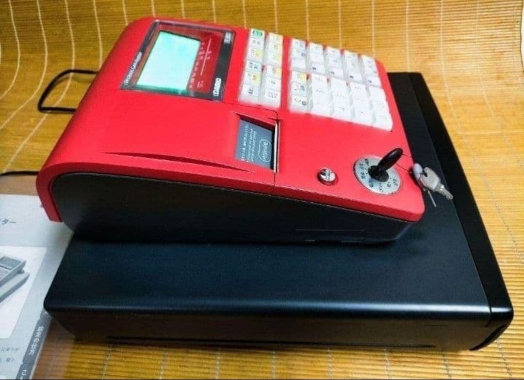 カシオレジスター　TE-300　フル設定無料　 送料無料人気機種　222251