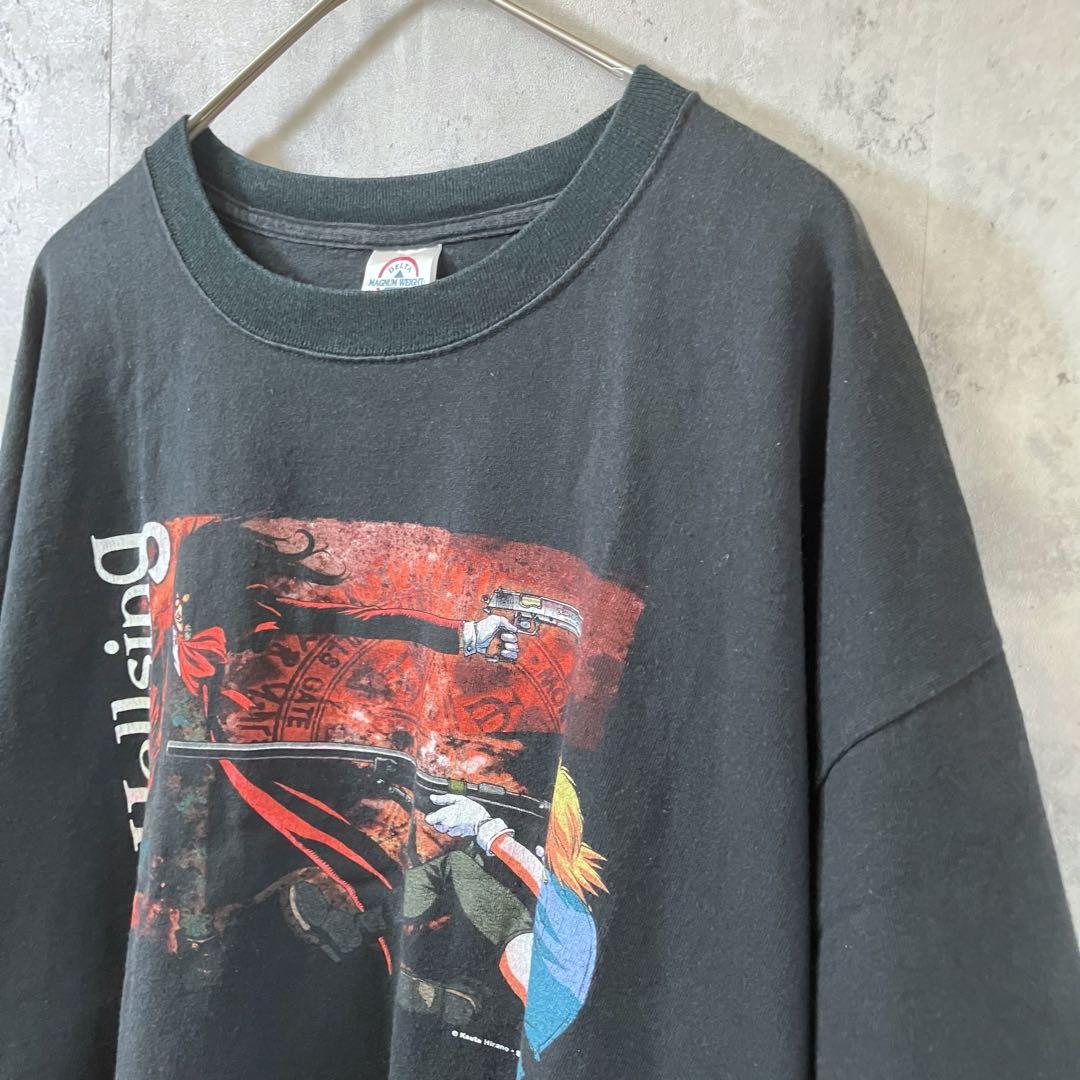 【XL】00s ヘルシング HELLSING アニメ Tシャツ ヴィンテージ