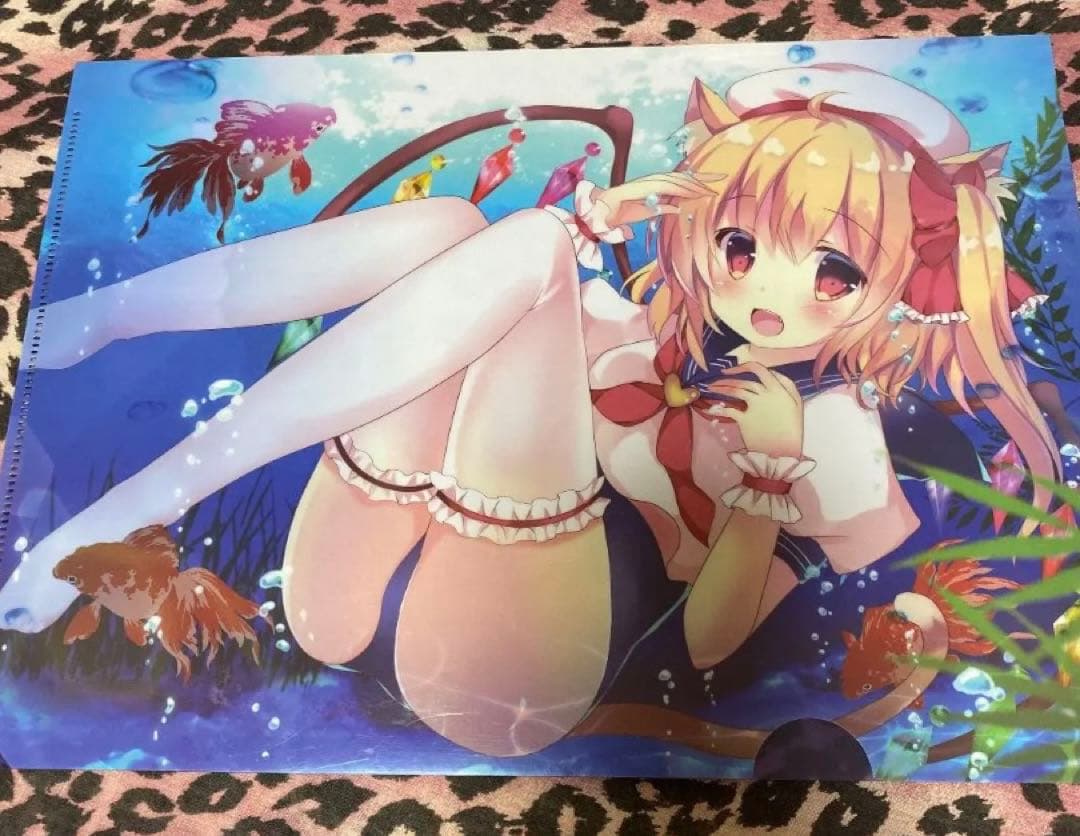 東方project フラン　水着　激レア　クリアファイル　VB2