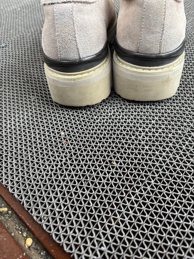 playground pg KNOCK スエード モカシン Vibramソール