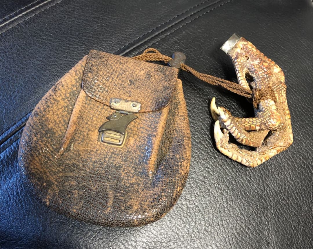 珍品　根付け　鷹　鷲　骨董　古民具　古道具