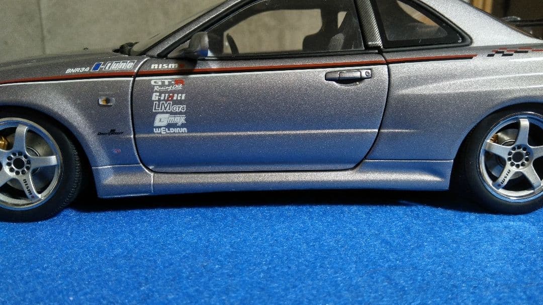 1/18ミニカー(カスタム)オートアート スカイラインGT-R(S-TUNE)