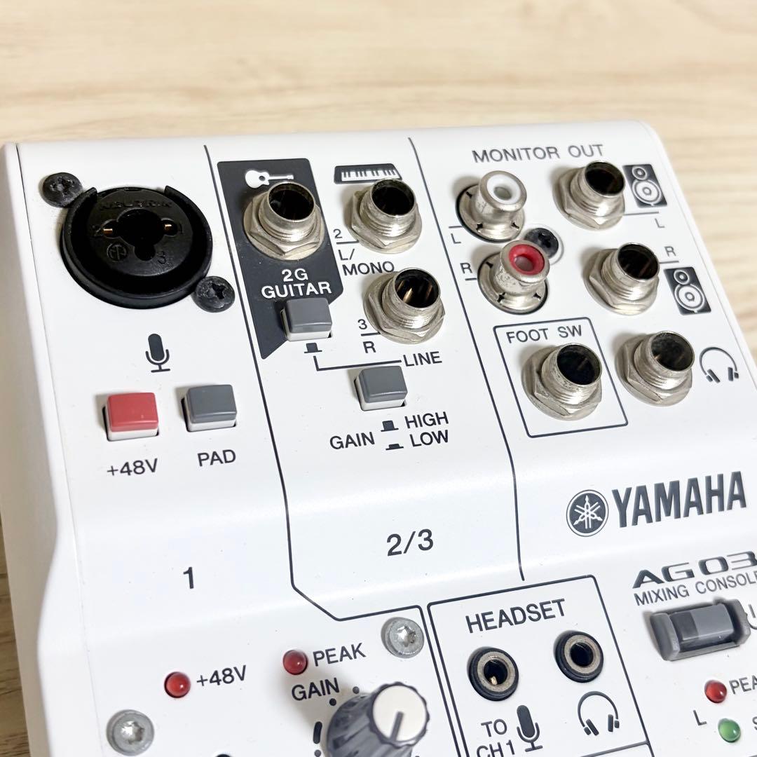 YAMAHA AG03 オーディオインターフェース 箱無し