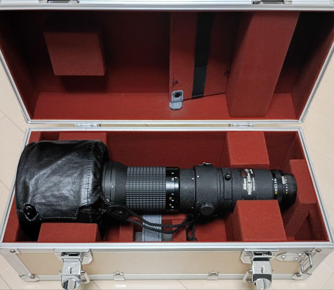 NIKKOR Ai 600mm f/5.6Sレンズ テレコンTC-14B付き