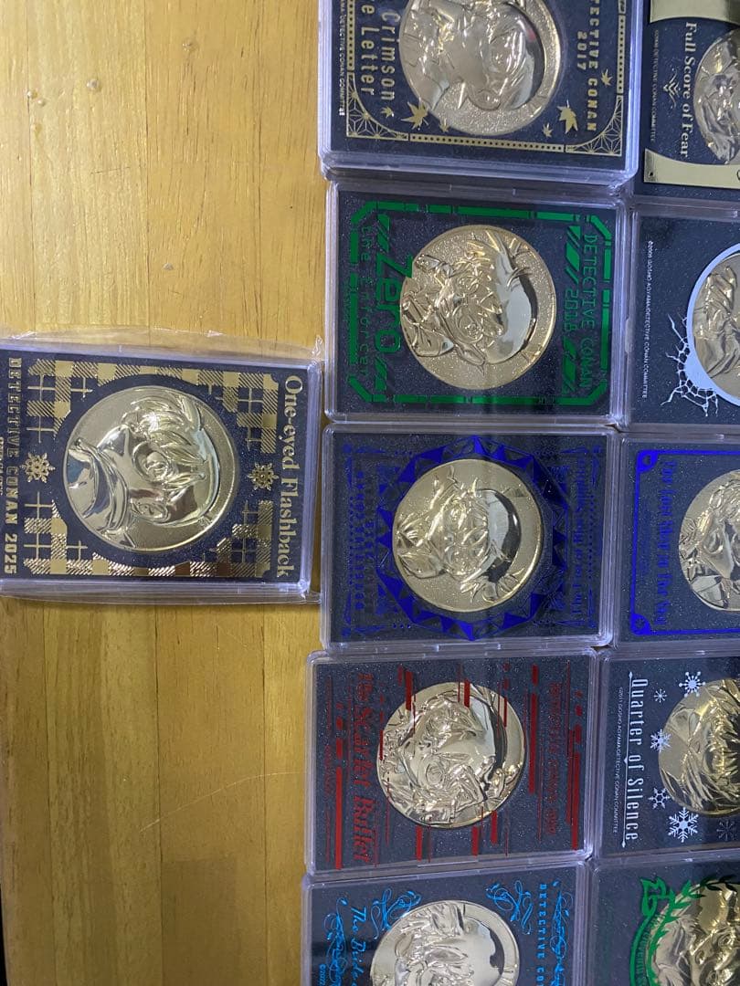 名探偵コナン　映画メダルセット