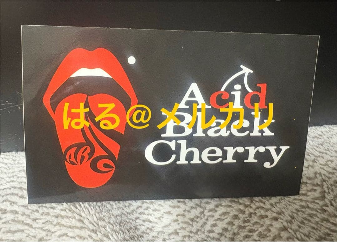 Acid Black Cherry ステッカー　非売品クリアファイル