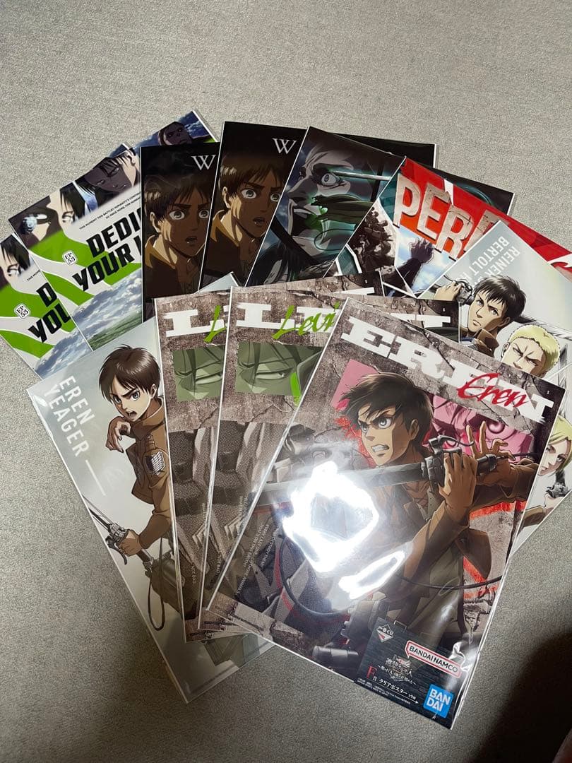 進撃の巨人　くじ　セット