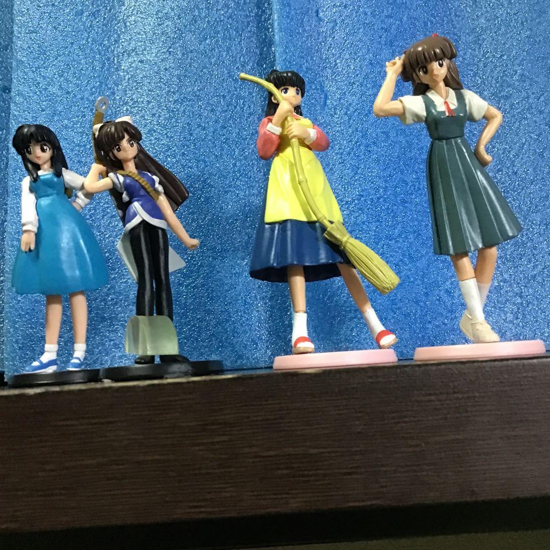 フィギュア　音無響子　八神いぶき　久遠寺右京　天道あかね　三宅しのぶ