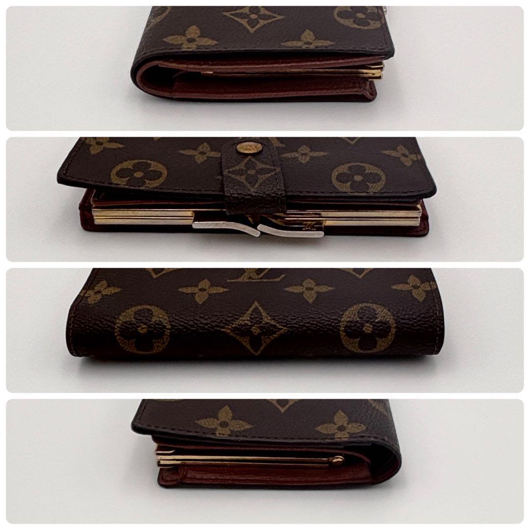 ルイヴィトン モノグラム ポルトフォイユ・ヴィエノワ がま口財布　USA製