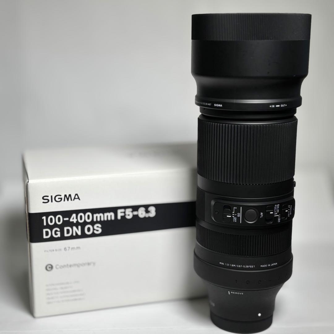 SIGMA 100-400mm F5-6.3 DG DN OS ケース付属