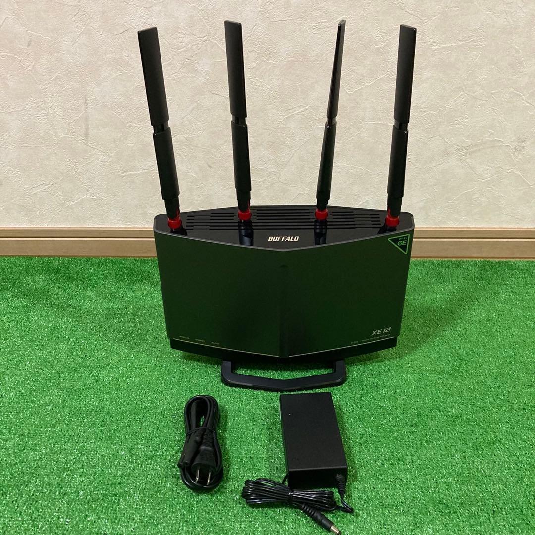BUFFALO XE12 無線LANルーター Wi-Fi 6E