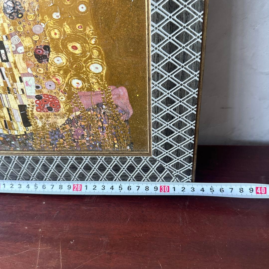 瞬間的お値下げ‼️クリムト　接吻　額　Gustav Klimt The Kiss