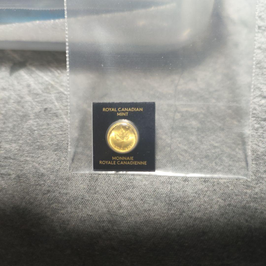 2023年製 メイプルリーフ金貨 1g 24k 純金ゴールド