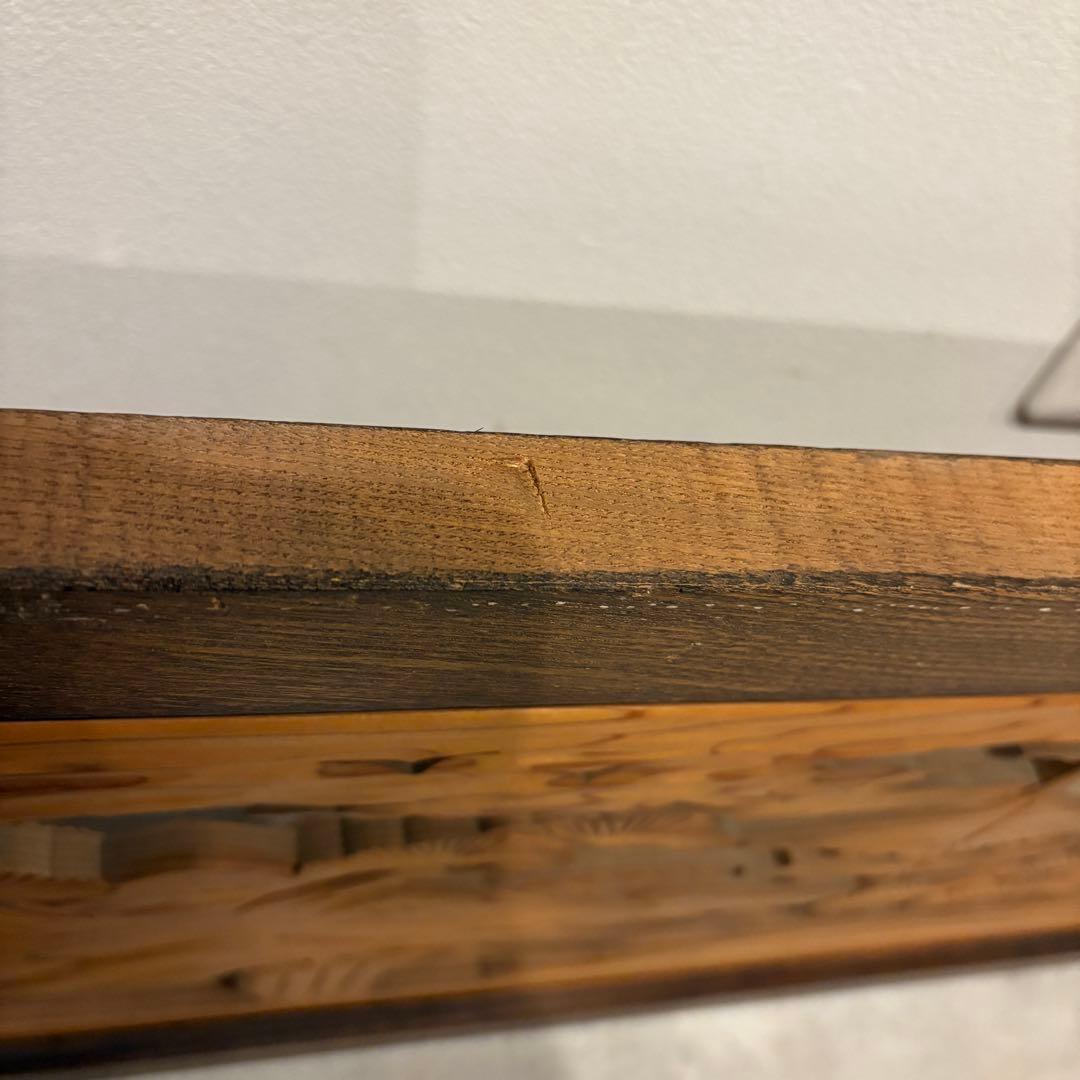 欄間 彫刻 縁起物 松 木彫り 伝統工芸 時代建具 古民家　幅1860mm