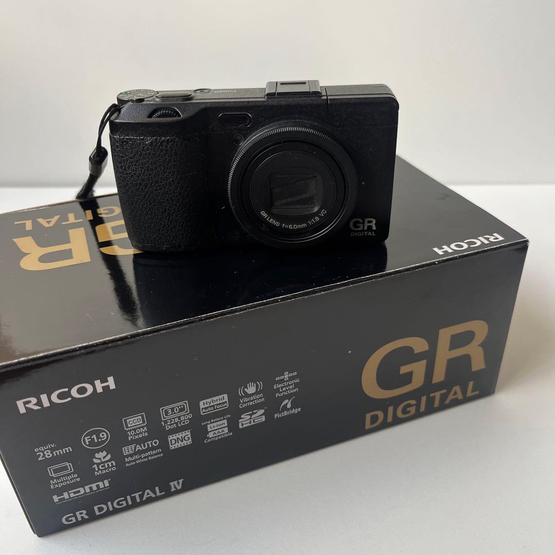 RICOH GR DIGITAL IV コンパクトデジタルカメラ