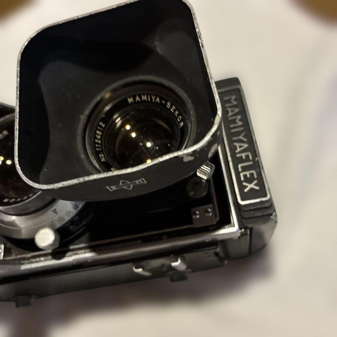 【ジャンク】Mamiyaflex 二眼レフ マミヤフレックス シャッター
