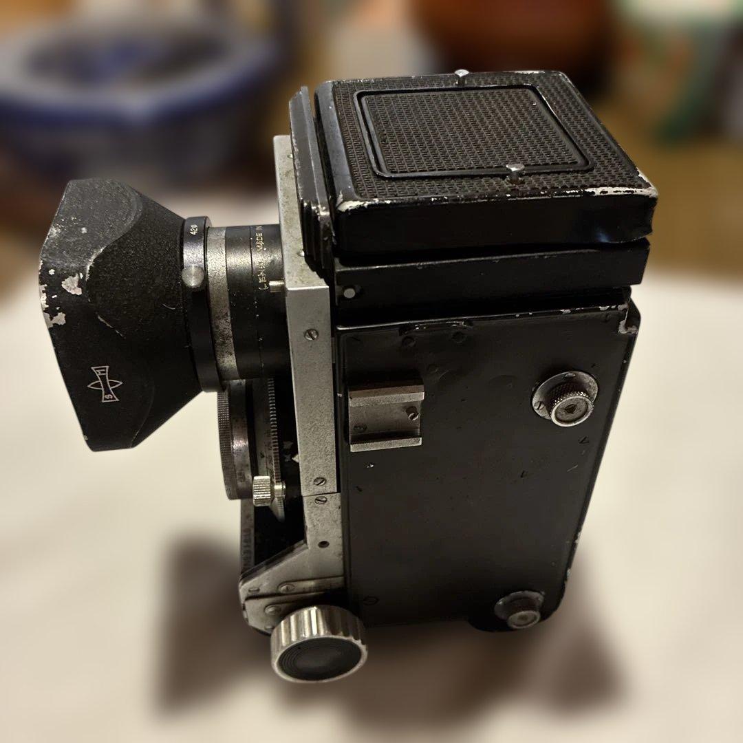 【ジャンク】Mamiyaflex 二眼レフ マミヤフレックス シャッター