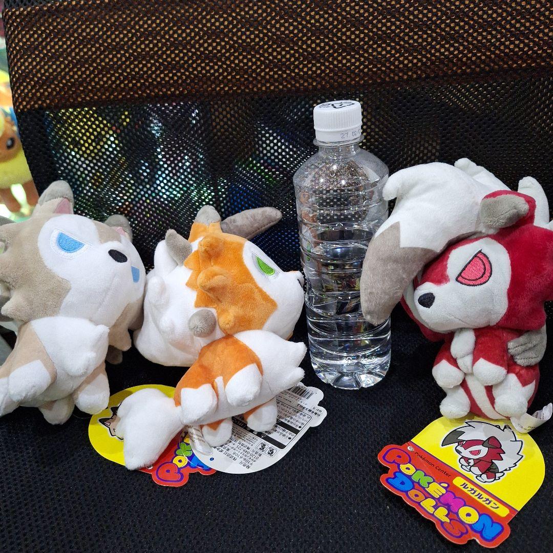ポケモンセンター　イワンコ　ルガルガン　ドール　クリスマス　ぬいぐるみ　セット