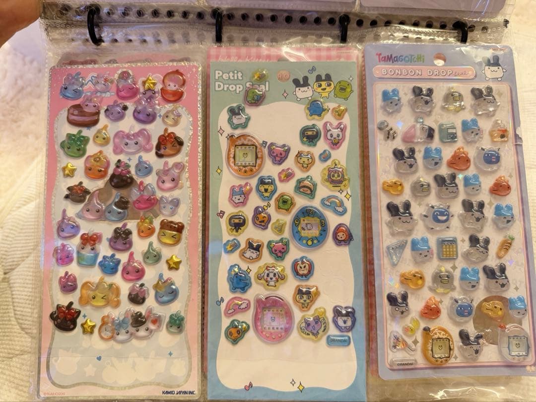 ボンボンドロップシール　まとめ シール帳完成品　バラ売り可能→追加しました！