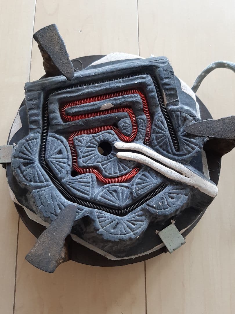 野々田商店 炭型電熱器 100V 600W(300Wと調整可)