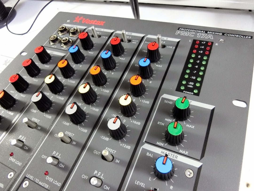 VESTAX PMC-17A　ベスタクス　DJミキサー