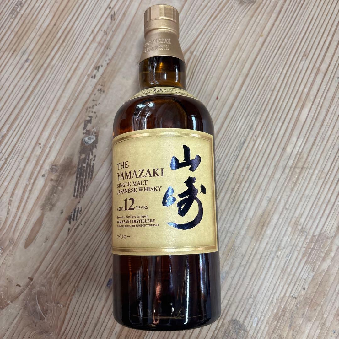 山崎 12年 シングルモルトウイスキー未開封