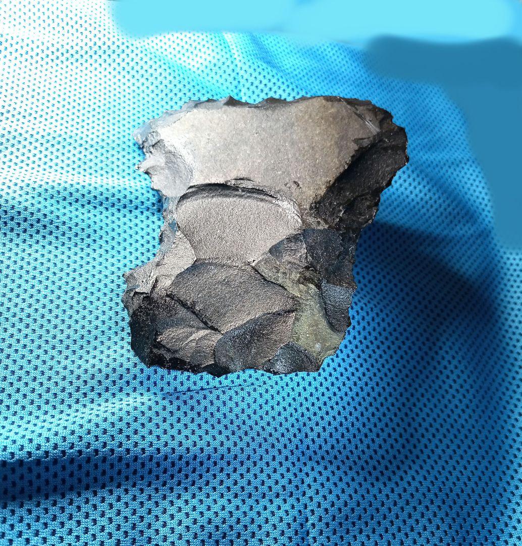 握り斧 サヌカイト 石器 360 c  模写 握槌