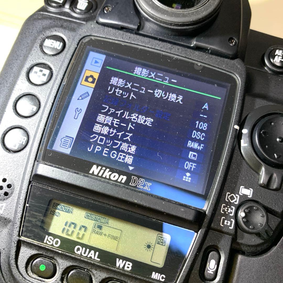 Nikon d2x 元箱付き バッテリーなし