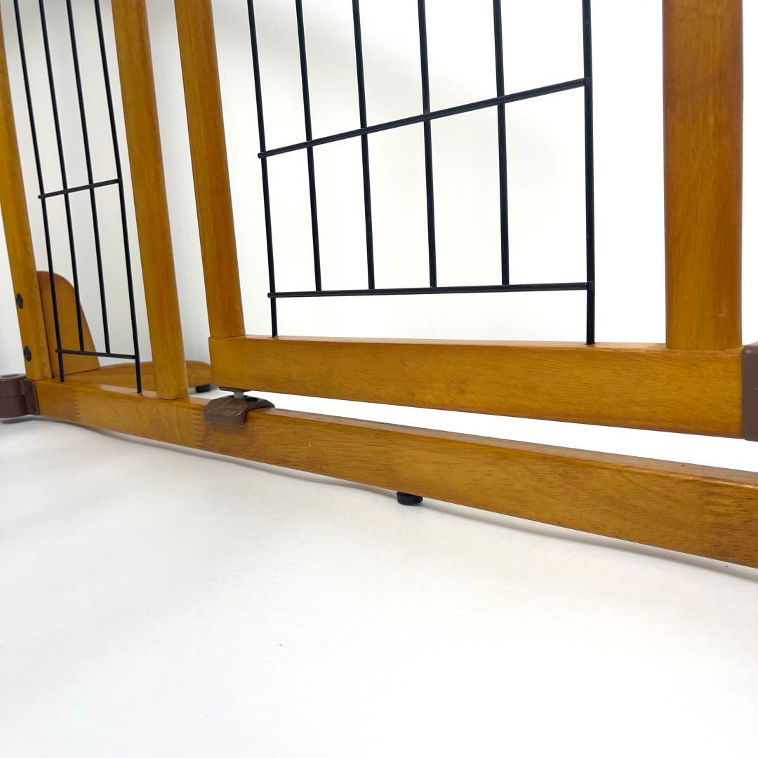 リッチェル ペット用 木製おくだけドア付きゲート M