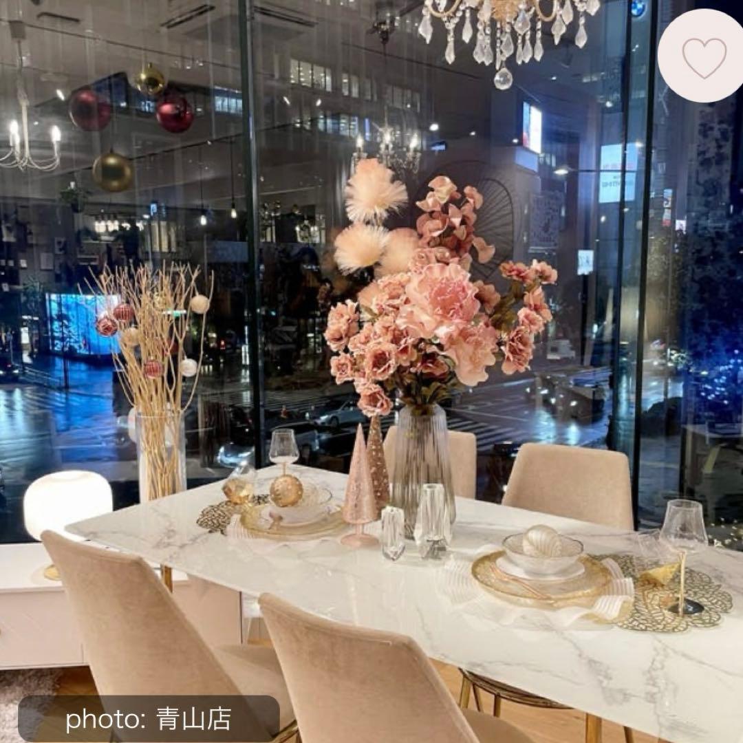 フランフラン Francfranc フェリシテ ダイニングテーブル （大理石）